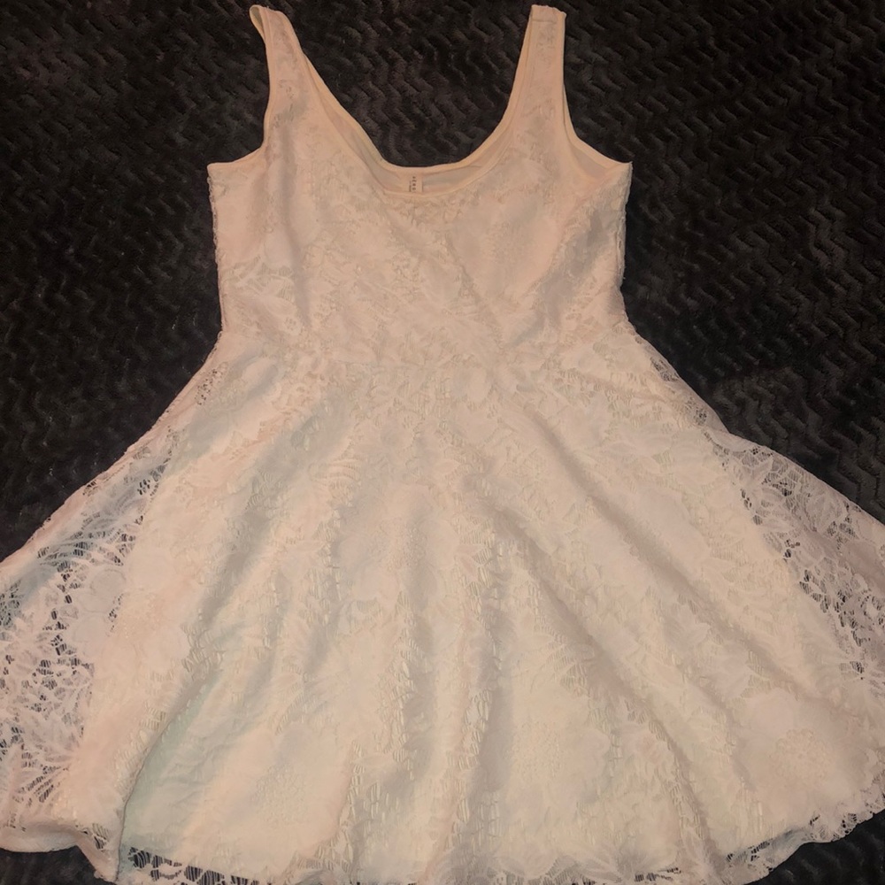 White Aero Dress